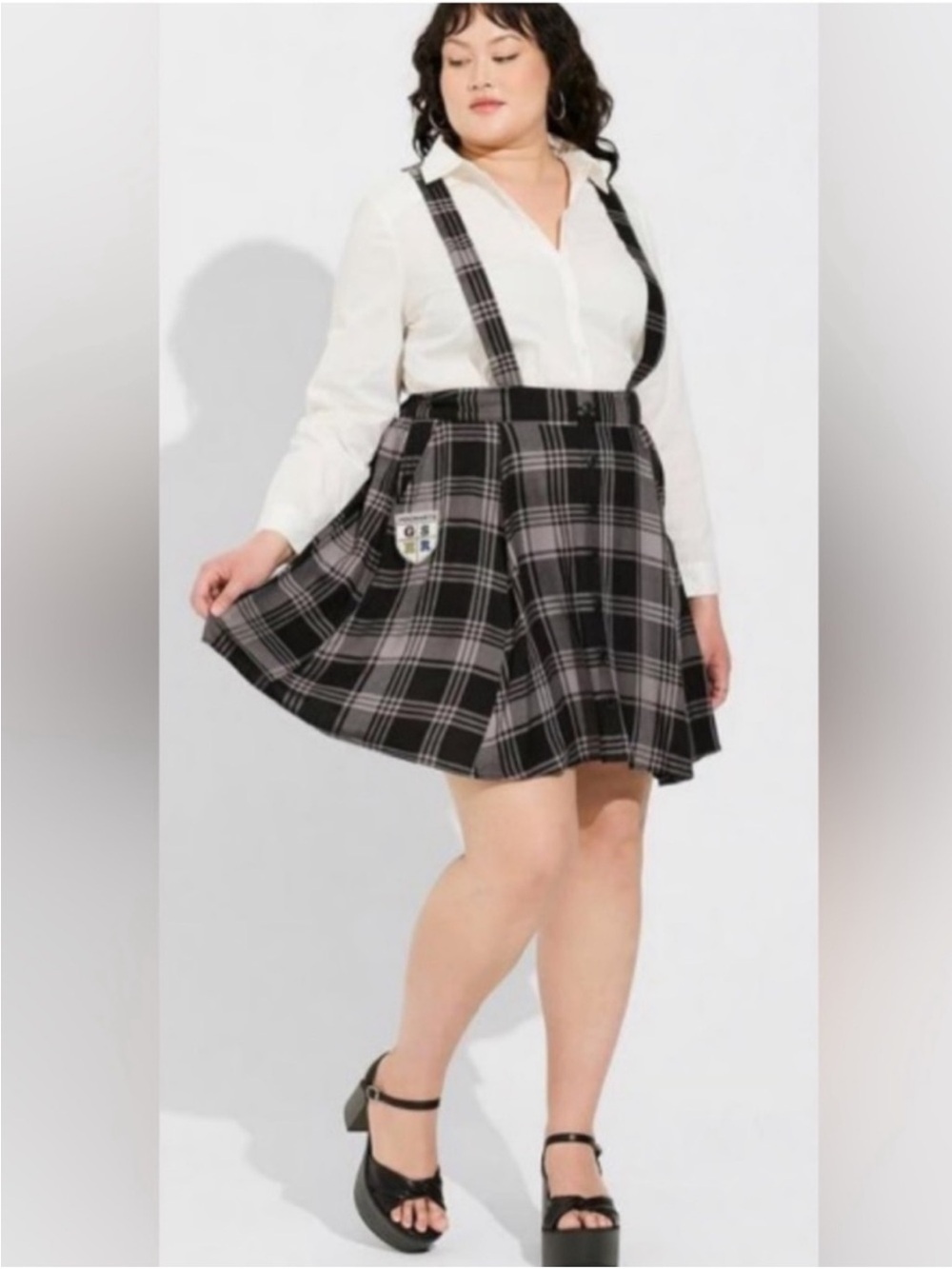 Torrid x Harry Potter Hogwarts Plaid Jumper Size 1